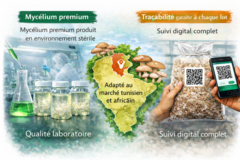 Production de mycélium